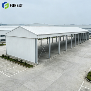 Estructura de Acero Resistente a la Intemperie para Portal, Almacén de Carga Semiabierto, Depósito de Equipos Industriales Llave en Mano - Product Image 1