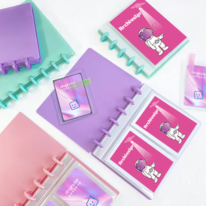 Custom PP impermeabile Super chiaro caricatore superiore ammina personaggio Kpop Idol Trading Card foto disco allentato rilegatura <span class=keywords><strong>Album</strong></span> - Product Image 4