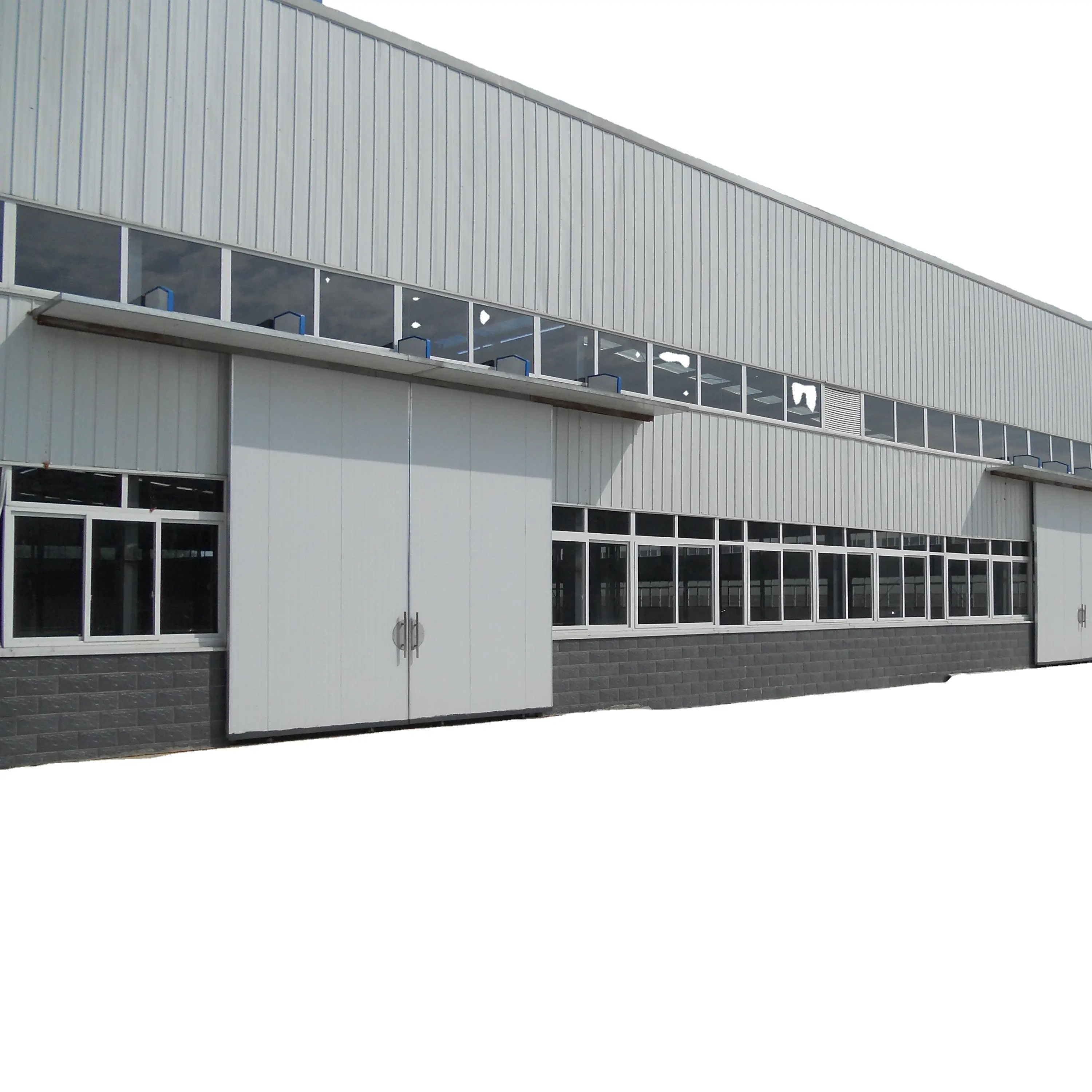 Prefab hangar workshop building light steel structure materials shopping mall