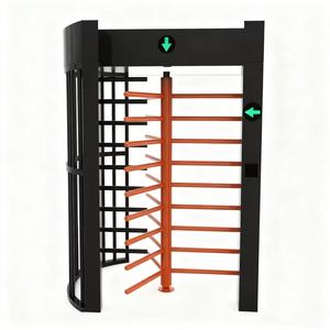 Portillon tournant à hauteur complète |   Carte IC et reconnaissance faciale |   Acier inoxydable IP55 sans balais |   Fabrication directe d'usine OEM - Product Image 5
