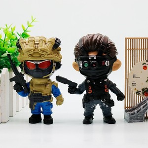 Figurine PVC <span class=keywords><strong>Q</strong></span>-Style Delta Operation Merchandise Mini Forces Spéciales Boîte Mystère Ornement de Bureau Jouet Cadeau Bestseller pour 14 ans et plus - Product Image 3
