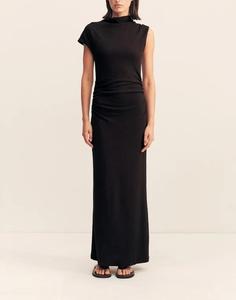 เดรสแม็กซี่แต่งระบายสไตล์ลำลองสำหรับผู้หญิงชุดปาร์ตี้หรูหราเซ็กซี่หรูหราแฟชั่นออกแบบได้ตามต้องการ - Product Image 1