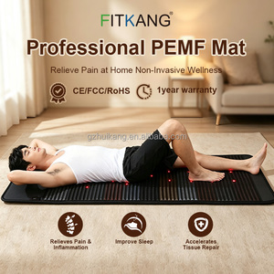 Matelas Fitkang Bio Jade PEMF avec thérapie par lumière rouge, infrarouge, massage photonique et chaleur améthyste pour application corporelle - Product Image 2