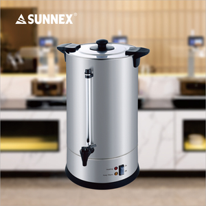 Customized Commercial <b>Water</b> Boiler Milk Tea Bucket <b>Hot</b> Drinking Dispenser Double Wall Stainless Steel Coffee <b>Urn</b> With Filter - Product Image 5