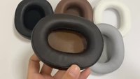 SX1 Set Aksesori headphone, ATH-MSR7 kulit domba segitiga besi dengan M50X M40X XY Band sarung spons cangkir telinga