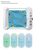 Baignoire bébé autoportante blanche avec hydromassage et drain intégré pour une installation facile en intérieur