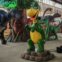 Modèle de dinosaure de grande taille pour parc d'attractions, dinosaures animatroniques 3D, fabricants de dinosaures animatroniques sur mesure