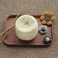 Fil à tricoter doux et coloré, mélange moelleux et duveteux pour le tricot et le crochet DIY, châle, écharpe