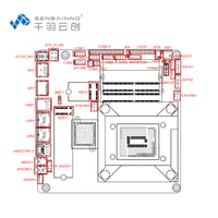 Motherboard Lga1700 DDR4 Maks 64GB RTL8111H 2 Lan M.2 Key E 2230 WIFI&BT NVME SSD 19V Placa Mae Lga1700