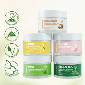 Crema Desodorante Aclarante para Axilas con Tetrachloroaluminato de Corea, Tratamiento para Axilas Oscuras, Eliminador de Olor Corporal para Mujeres y Hombres - Product Image 1