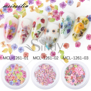 Nuovo disegno del fiore Nail Glitter Nail paillettes <span class=keywords><strong>fiocchi</strong></span> - Product Image 1