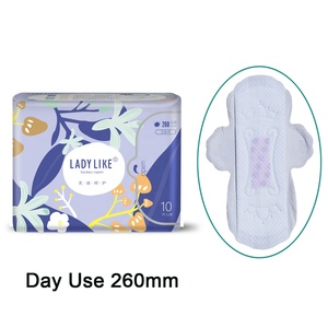 Forro de bragas de PE transpirable, servilleta sanitaria con alas higiénica para mujer, juntas femeninas, almohadilla para el período para mujer - Product Image 3