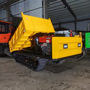 รถตักขนาดเล็กแบบตีนตะขาบ<span class=keywords><strong>ยาง</strong></span> รถขนส่งแบบตีนตะขาบ<span class=keywords><strong>ยาง</strong></span> รถดัมพ์ไฮดรอลิกอเนกประสงค์ ประสิทธิภาพสูง ราคาประหยัด - Product Image 2