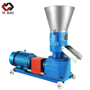 New Biofuel Pellet Machine Wood Sawdust Aluminium-for Home Use Farms Manufacturing Plants-Core Components Incl. Motor Bearing