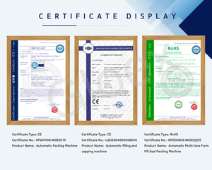 Máquina de Empaquetado Doypack Multiusos, Máquina de Empaquetado de Bolsas Verticales para Pequeñas Empresas, Máquina de Llenado y Empaquetado Doypack - Product Image 4