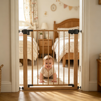 Barrières de sécurité pour animaux domestiques, enfants, bébés, tout-petits, extensibles, robustes, sans perçage, pour escaliers, OEM