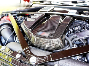 プロのカスタマイズされたOEM炭素繊維自動車エンジンカバーフード - Product Image 5