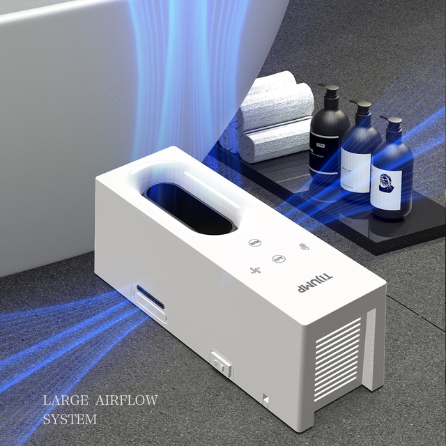 TIJUMP China Waterproof Full Body Air Dryer Machine Multifunction Automatic Shower for Quick Drying Portable Bathroom Household