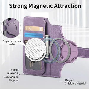 Funda de libro magnética de cuero PU <span class=keywords><strong>2</strong></span> <span class=keywords><strong>en</strong></span> <span class=keywords><strong>1</strong></span> desmontable para <span class=keywords><strong>Samsung</strong></span> para <span class=keywords><strong>Galaxy</strong></span> Z Fold 7/6/5 funda con tapa y ranura para tarjeta extraíble - Product Image 3