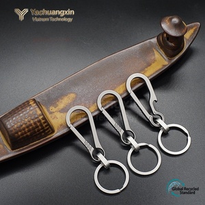 Llavero de Aleación de Aluminio con Mosquetón, Paquete de 3, Gancho Universal para Llaves para Uso en Exteriores - Product Image 5