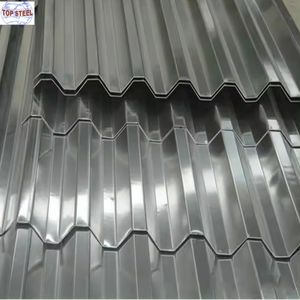 Les tôles de <span class=keywords><strong>toiture</strong></span> font une tonne de plaques de <span class=keywords><strong>toiture</strong></span> enduites de <span class=keywords><strong>zinc</strong></span> pour la maison tôles d'acier galvanisées ondulées à faible coût prix par tonne - Product Image 2