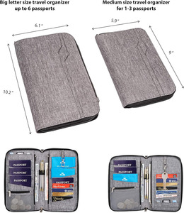 <b>Family</b> <b>Travel</b> <b>Document</b> Organizer Capacious Passport <b>Holder</b> Wallet Compact Passport <b>Travel</b> Organizer Large <b>Document</b> <b>holder</b> - Product Image 6