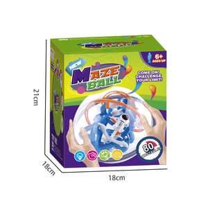 Laberinto de bolas <span class=keywords><strong>en</strong></span> 3D para niños, juego de laberinto con 80 obstáculos difíciles, rompecabezas de bola laberinto, <span class=keywords><strong>juegos</strong></span> educativos, pelota mágica - Product Image 6