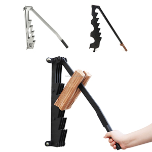 Vente en gros <span class=keywords><strong>Fendeuse</strong></span> de bûches de bois manuelle à montage mural personnalisée Coupeur à <span class=keywords><strong>main</strong></span> en acier au carbone en acier inoxydable <span class=keywords><strong>Fendeuse</strong></span> de bois tendre - Product Image 1