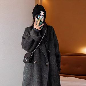 QFZ3446 - Veste courte en laine décontractée pour <span class=keywords><strong>femme</strong></span>, hiver - Product Image 1