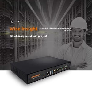 Contrôleur de point d'accès sans fil CF-AC101, gestionnaire de panneau AP, double bande 2.4G & <span class=keywords><strong>5G</strong></span>, pare-feu, <span class=keywords><strong>routeur</strong></span> passerelle d'entreprise 1000 Mbps - Product Image 6