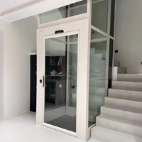 Ascensore Idraulico Senza Vano Omologato ISO per Casa, Elevatore Residenziale Professionale Compatto per Villa - Prezzo di Fabbrica