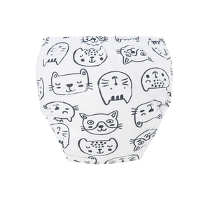 만화 인쇄 아기 기저귀 바지 90/100/110 CM 재사용 방수 단단한 면 훈련 팬티 - Product Image 3