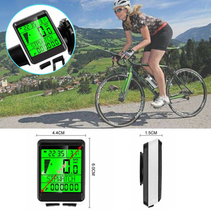 <b>Bicycle</b> Computer Wireless <b>Speedometer</b> Waterproof IP65 Display For Road Mountain Bikes - Product Image 1