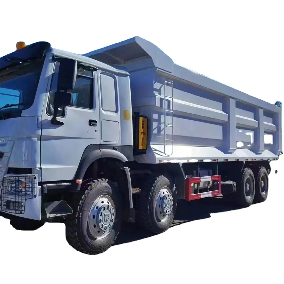Camion camion howo משאית 8 x4 12 גלגלים 40 טון טיפר משאית מזבלה עם מחיר נמוך