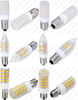 Ampoule LED en céramique de haute qualité, lampe en forme d'épi de maïs 220V 230V 110v 10-30V 110V 120V, sans scintillement, 6W E12 12V 24V E11 E14 E17