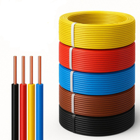 Massive PVC-Isolierte Sauerstofffreie Kupferdrähte 2,5mm für Gebäude- und Hausgebrauch, 100m Länge