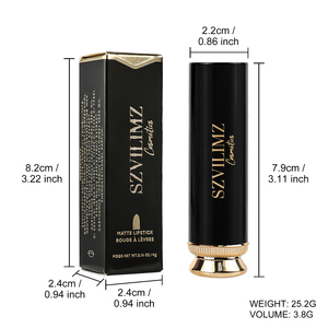 Venta al por mayor de maquillaje mate lápiz labial base impermeable personalizar pintalabios contenedores - Product Image 6