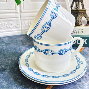 Juego de Platos de Porcelana Fina de 4 Piezas con Cadena de Hierro Azul, Precio de Fábrica - Product Image 6