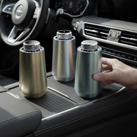 Diffuseur de parfum pour voiture en alliage d'aluminium, nouveau design, entièrement métallique, commande intelligente par application, désodorisant pour voiture, vente en gros usine