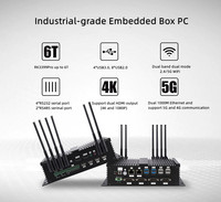 OEM Rockchip RK3399Pro 4K UHD Salida Equipo de publicidad Industrial Mini PC Android Box