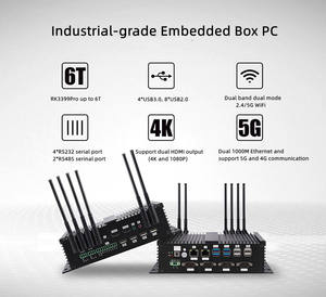 OEM Rockchip RK3399Pro 4K UHD Salida Equipo de publicidad Industrial Mini PC Android Box - Product Image 2