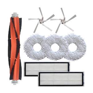 Cepillo lateral de rodillo principal, filtro HEPA, mopa, caja de polvo, piezas de aspiradora para <span class=keywords><strong>XiaoMi</strong></span> <span class=keywords><strong>Dreame</strong></span> <span class=keywords><strong>Bot</strong></span> <span class=keywords><strong>W10</strong></span>, autolimpieza - Product Image 1