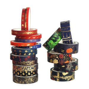 Halloween Washi Tape 5M Journal Decoration <b>Paper</b> Crafts Custom <b>Pattern</b> Stickers - Product Image 3