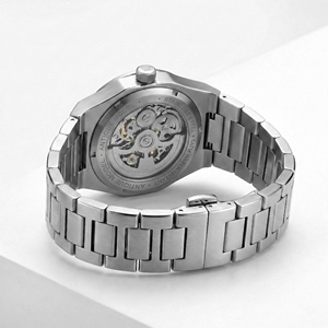 Creëer uw eigen merk skelet horloges automatische heren luxe mechanische uurwerken waterdichte mechanische tourbillon horloge voor heren - Product Image 2