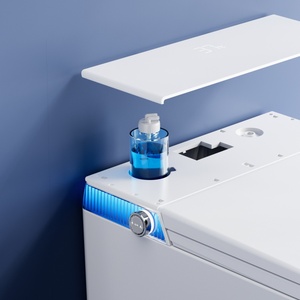 Nouvelle conception de toilette murale intelligente en céramique, à fixation murale, pour femmes, style américain et européen - Product Image 4