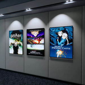 Bán buôn siêu mỏng dẫn hộp đèn từ nhà sản xuất Trung Quốc A1/A2/A3/A4 nhà hàng dẫn đăng ký Áp phích Khung trong hình chữ nhật hình dạng - Product Image 6