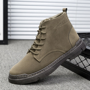Zapatos de primavera y otoño para hombre, <span class=keywords><strong>botas</strong></span> informales, zapatillas de estilo coreano, deportivas para estudiantes, transpirables de alta calidad - Product Image 6