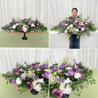 Fleurs artificielles de haute qualité pour la décoration de table de luxe, fournisseur en gros