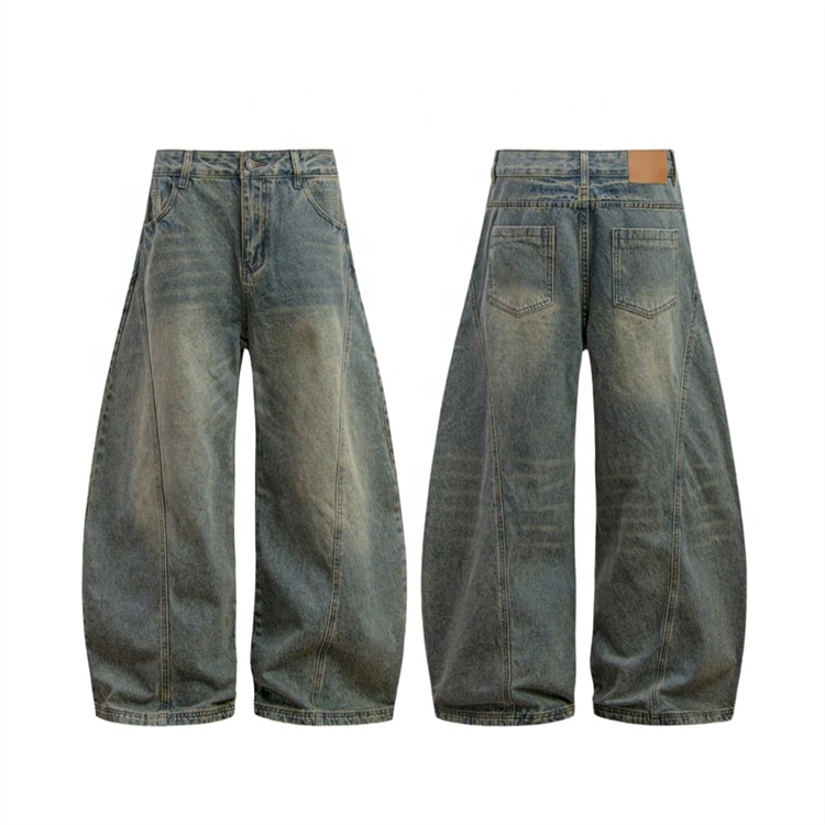 Banana Jeans Men - Vintage Wide Leg High Quality 2025