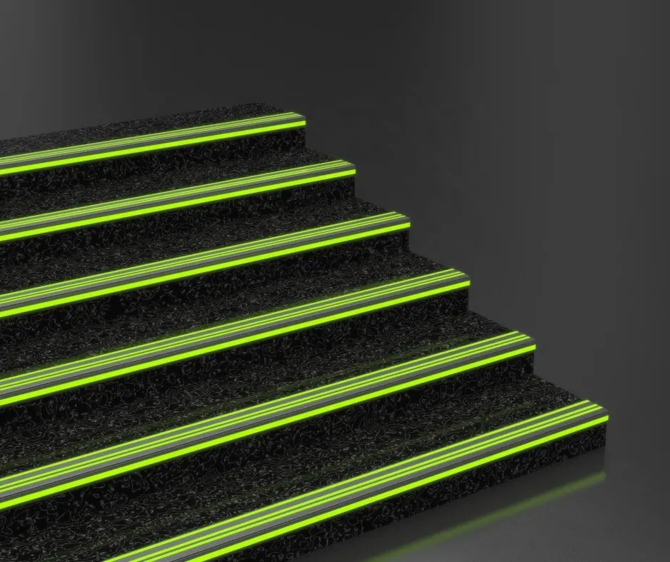 Securun 알루미늄 단계 nosing/라미네이트 계단 treads/라미네이트 바닥 계단 단계